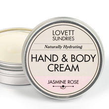 Load image into Gallery viewer, Hand and Body Cream - Travel Size Natural Hydration