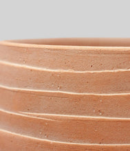 Load image into Gallery viewer, Bloomist - Ridge Terracotta Planter, Whitewash