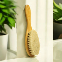 Load image into Gallery viewer, Bamboo Switch - Bamboo Baby Hairbrush | Earth Day Bestseller