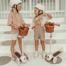 Load image into Gallery viewer, Banwood Inc - BANWOOD 3-WHEEL SCOOTER &amp; HELMET SET - CREAM