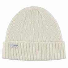 Load image into Gallery viewer, ESCUYER - Ribbed Merino Wool Beanie / Cream
