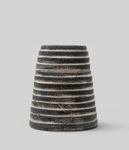 Load image into Gallery viewer, Bloomist - Ridge Terracotta Planter, Dark Charcoal Wash