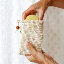 Load image into Gallery viewer, Bamboo Switch - Compostable Sisal Soap Saver Bag | Earth Day Bestseller