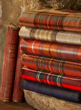 Load image into Gallery viewer, Bronte Moon - Tartan Plaid - Merino Lambswool Throw Blankets - Made in UK