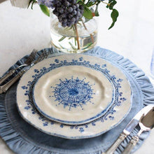 Load image into Gallery viewer, Arte Italica &amp; Crown Linen Designs - Burano Salad/Dessert Plate