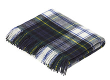 Load image into Gallery viewer, Bronte Moon - Tartan Plaid - Merino Lambswool Throw Blankets - Made in UK