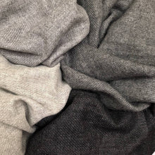 Load image into Gallery viewer, SLATE + SALT - Charcoal Handloom  Cashmere Scarf