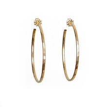 Load image into Gallery viewer, Carolyn Keys - Twiggy Hoop Earrings - Large