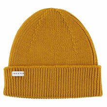 Load image into Gallery viewer, ESCUYER - Ribbed Merino Beanie / Mustard