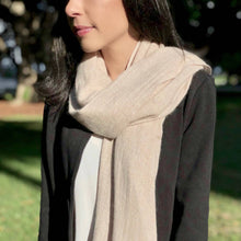 Load image into Gallery viewer, SLATE + SALT - Blush Handloom Cashmere Scarf