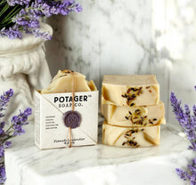 Load image into Gallery viewer, Potager Soap Company - Soap - French Lavender Bar Soap - Certified Organic