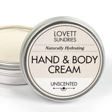 Load image into Gallery viewer, Hand and Body Cream - Travel Size Natural Hydration