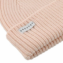 Load image into Gallery viewer, ESCUYER - Ribbed Merino Wool Beanie / Pink