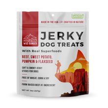 Load image into Gallery viewer, Righteous Felon Craft Jerky - Wild Ranger Beef Jerky Dog Treats (6ct)