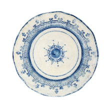 Load image into Gallery viewer, Arte Italica &amp; Crown Linen Designs - Burano Blue Dinner Plate
