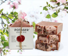 Load image into Gallery viewer, Potager Soap Company - Soap - Secret Garden Bar Soap – Certified Organic - Potager