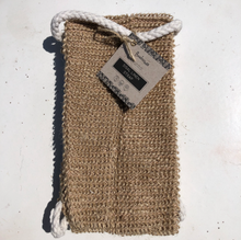 Load image into Gallery viewer, Bamboo Switch - Sisal Linen Back Exfoliating Strap | Earth Day Bestseller