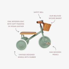 Load image into Gallery viewer, BANWOOD TRIKE VINTAGE - FOREST