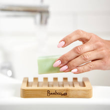 Load image into Gallery viewer, Bamboo Switch - Bamboo Soap Lift | Slated | Earth Day Bestseller