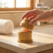 Load image into Gallery viewer, Bamboo Switch - Bamboo Himalayan Salt Massage Ball | Summer Bestseller