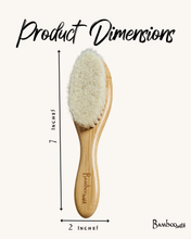 Load image into Gallery viewer, Bamboo Switch - Bamboo Baby Hairbrush | Earth Day Bestseller