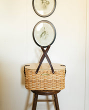 Load image into Gallery viewer, Millstream Home - Amish Handmade Picnic Basket | Handwoven Seagrass