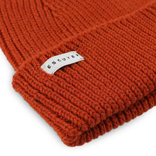 Load image into Gallery viewer, ESCUYER - Ribbed Merino Beanie / Orange