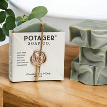 Load image into Gallery viewer, Potager Soap Company - Soap - Eucalyptus Mint Bar Soap - Potager Soap Co