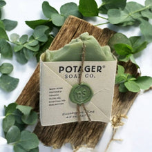 Load image into Gallery viewer, Potager Soap Company - Soap - Eucalyptus Mint Bar Soap - Potager Soap Co