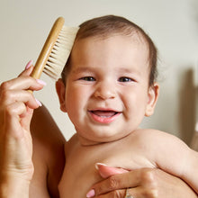 Load image into Gallery viewer, Bamboo Switch - Bamboo Baby Hairbrush | Earth Day Bestseller