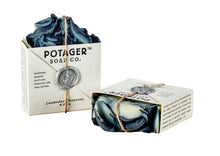 Load image into Gallery viewer, Potager Soap Company - Soap - Lavender Charcoal Bar Soap - Potager Soap