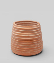 Load image into Gallery viewer, Bloomist - Ridge Terracotta Planter, Whitewash