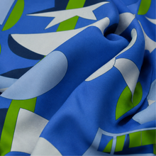 Load image into Gallery viewer, Voyager Silk - Silk Scarves - Ride On Scarf | 100% Silk Bandana | Women's Head Scarf