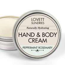 Load image into Gallery viewer, Hand and Body Cream - Travel Size Natural Hydration