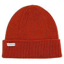 Load image into Gallery viewer, ESCUYER - Ribbed Merino Beanie / Orange