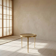 Load image into Gallery viewer, BIDKhome - Med. Cast Aluminium Brass Antique Table