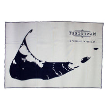 Load image into Gallery viewer, Faribault - Nantucket Map Wool Throw Blanket