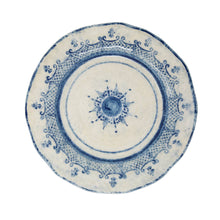Load image into Gallery viewer, Arte Italica &amp; Crown Linen Designs - Burano Blue Dinner Plate