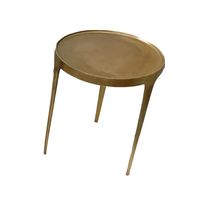 Load image into Gallery viewer, BIDKhome - Med. Cast Aluminium Brass Antique Table